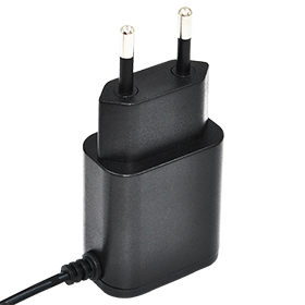 AC-DC adapter 6W with DC cable connector