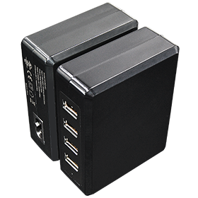 5V6.8A 4USB charger with desktop type